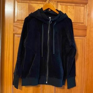 Athleta velour hoodie